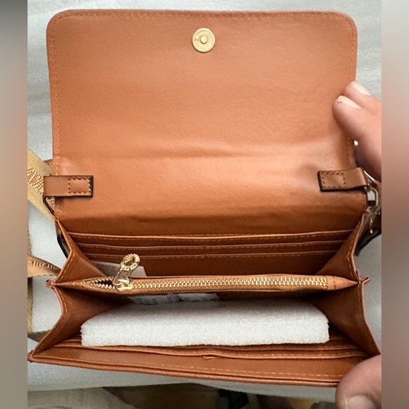 Valentino Orlandi Logo Quilted Wallet-On-Chain Crossbody – Italy – NWT - Picture 3 of 10